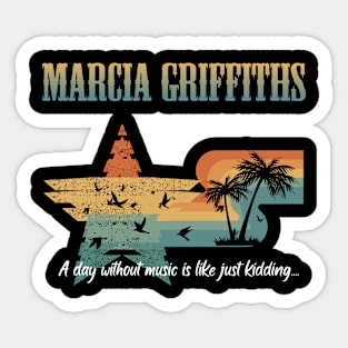 MARCIA GRIFFITHS MERCH VTG Sticker